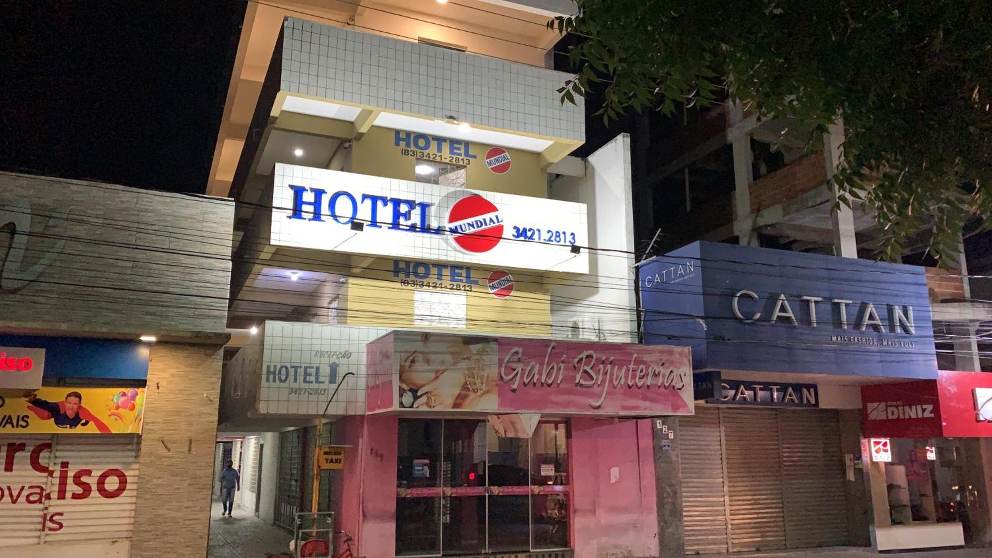 Hotel Mundial Patos  Exteriér fotografie